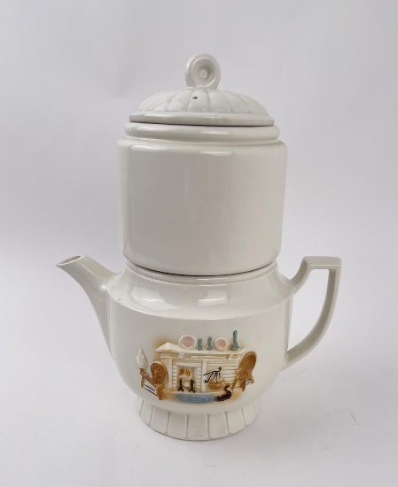 Porcelier Drip-O-Later Teapot