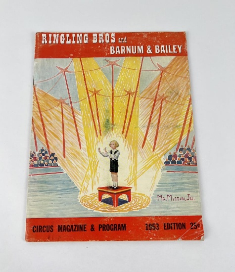 Ringling Bros Barnum Bailey Circus Program