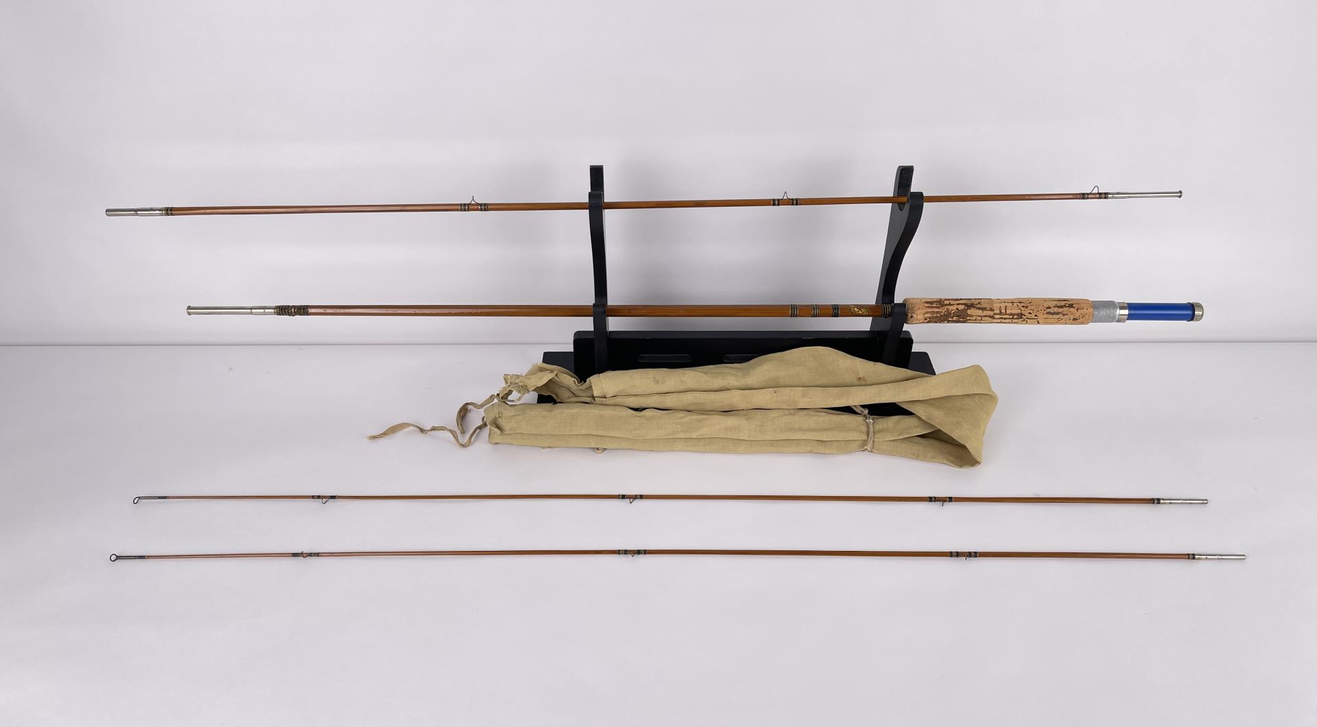 Antique Montague Sunbeam Bamboo Fly Fishing Rod
