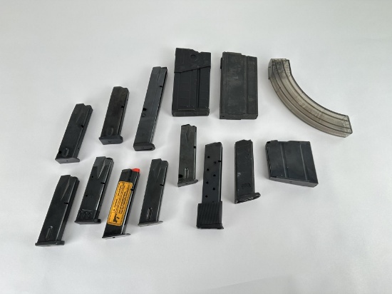 Group of Various Pistol & Rifle Magazines