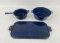 Blue Cast Iron Enamelware Cook Set