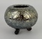 Westmoreland Glass Louisa 3 Footed Rose Bowl