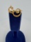 10k Gold Alaskan Gold Nugget E Brooch