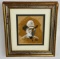Marvin Enes Montana Cowboy Gouache Painting