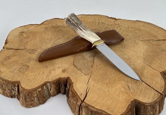Gerber C475 Custom Stag Hunting Knife