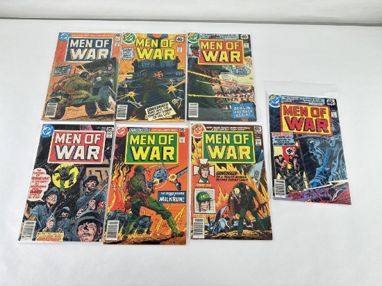 Collection Of Men Of War Comic Books