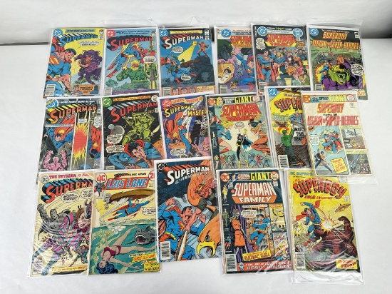 Collection Of Various Superman Comic Books