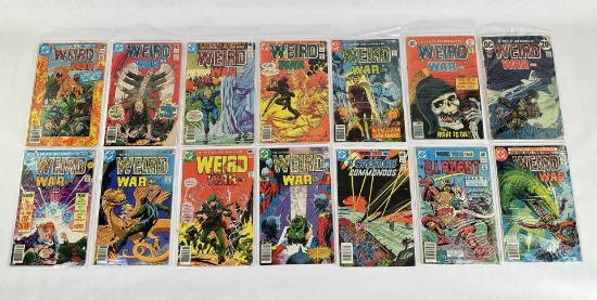 Collection Of Weird War Comic Books