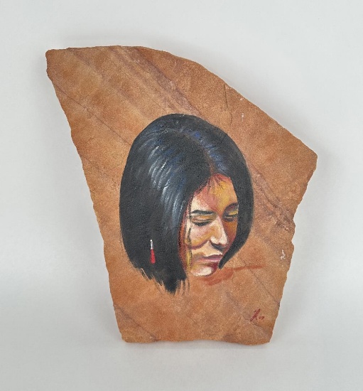 Henry Komarek Native American Indian Painting