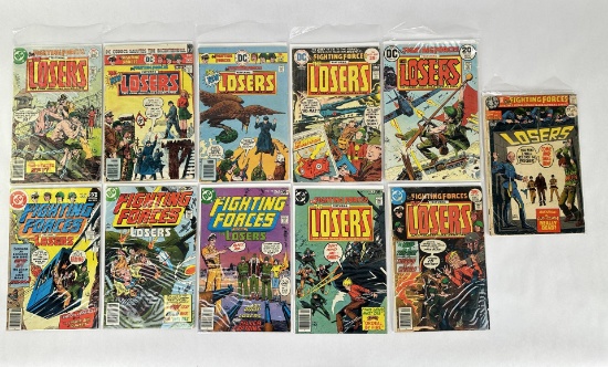 Collection of The Losers Comic Books