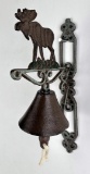 Cast Iron Moose Bell