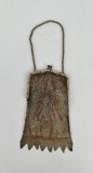 Antique Art Deco Flapper Mesh Purse
