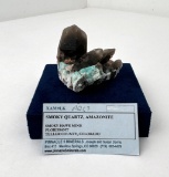 Smoky Quartz Amazonite Specimen Colorado