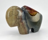 Carved Desert Picture Jasper Buffalo Fetish