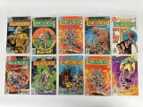 Collection of The Warlord Comic Books