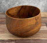 Michael Lee Hawaii Carved Koa Wood Bowl