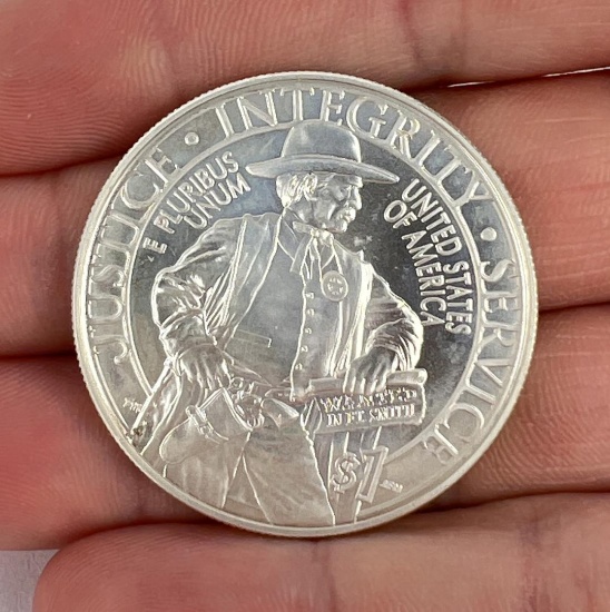 2015 P US Marshal Silver Dollar Coin
