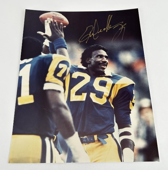 Eric Dickerson Rams Football Autographed Photo