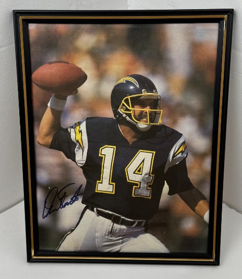 Dan Fouts San Diego Chargers Autographed Photo