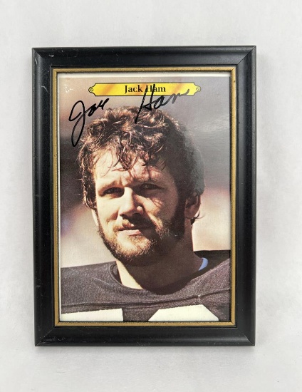 Jack Ham Pittsburg Steelers Autographed Photo