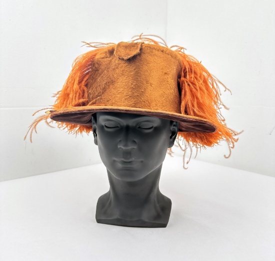 Antique Willy Wonka Style Lady's Hat