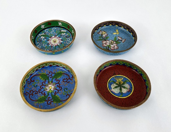 Chinese Cloisonne Bowls