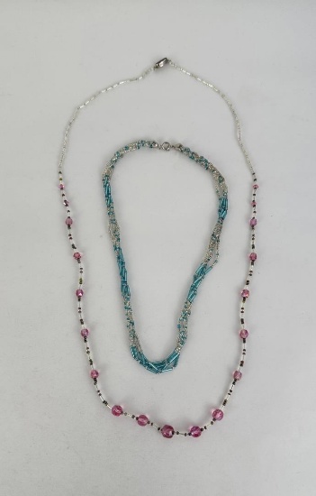Group Of Beaded Necklaces