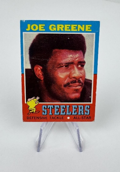 1971 Topps Joe Greene 245 Football Rookie Card