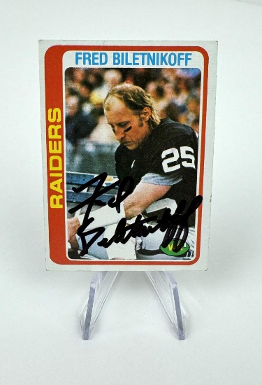 1978 Topps Fred Biletnikoff 415 NFL Football Card