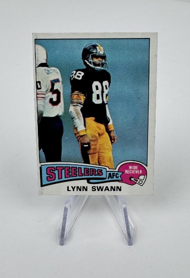 1975 Topps Lynn Swann 282 NFL Football Rookie Card