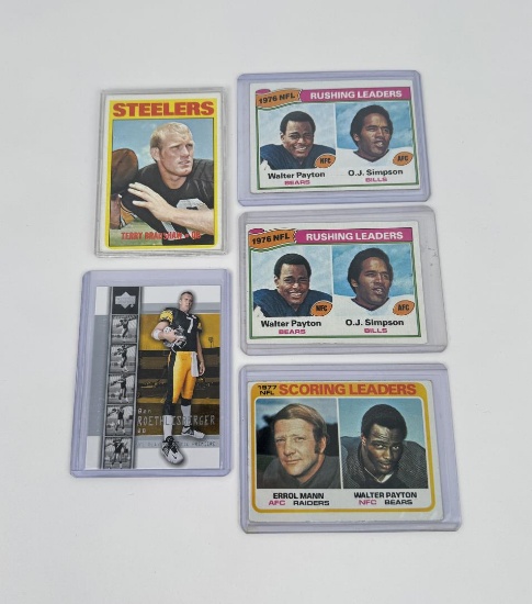 Group Of NFL Football Cards