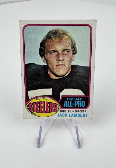 1976 Topps Jack Lambert 220 Rookie Football Card