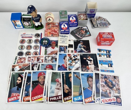 Group Of Assorted Sports Collectibles