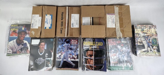 Large Collection of Beckett Sports Magazines