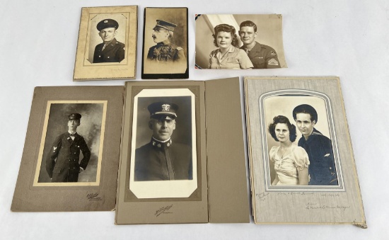 Collection Of Antique Military Portraits