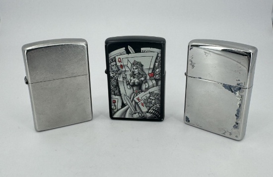 Collection of Zippo Lighters