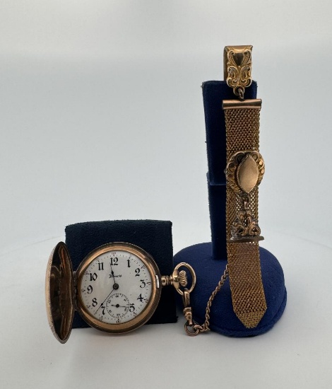 Antique Illinois Model 2 Pocket Watch