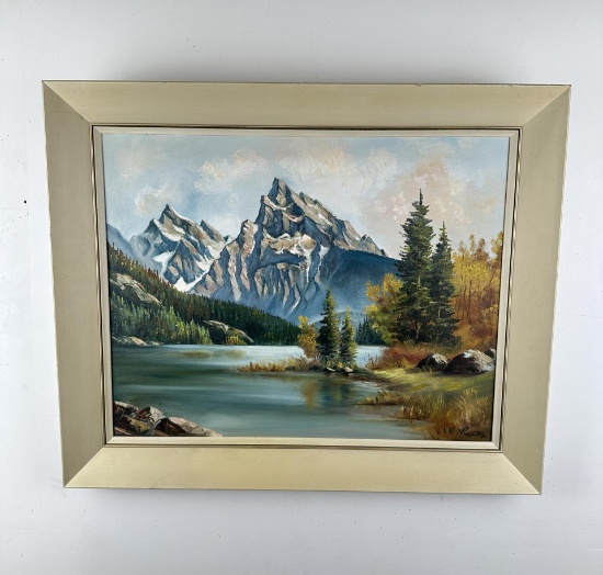 Lloyd Thorsten Colorado Oil Painting