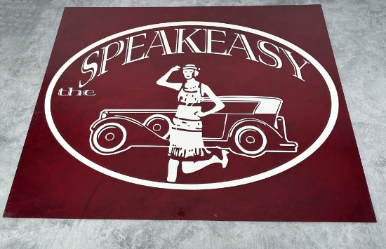Speak Easy Bar Missoula Montana Sign
