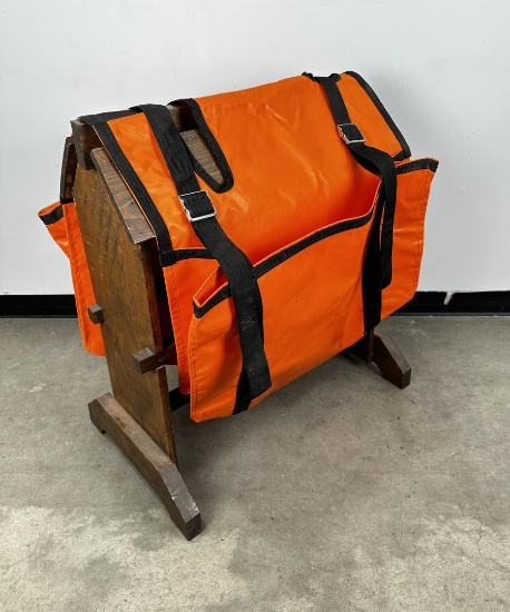 Orange Horse Mule Pack Bags