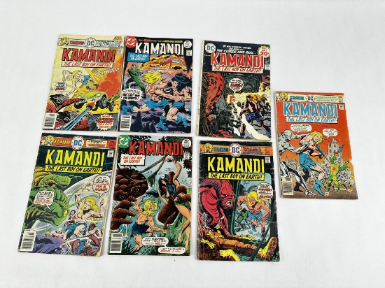 Collection Of Kamandi Comic Books