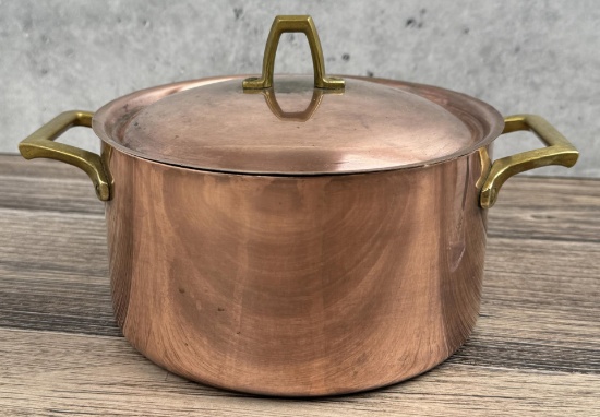 Paul Revere 1801 Copper Stock Pot