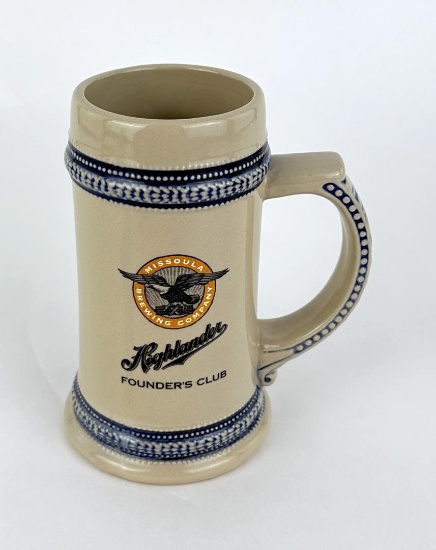 Highlander Missoula Montana Beer Stein