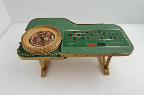 Desert Inn Las Vegas Mini Roulette Table