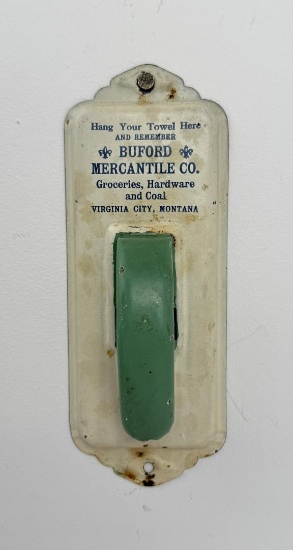 Buford Mercantile Co Advertising Towel Holder