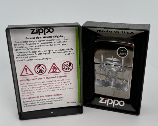 Semi Truck Zippo Lighter New in Box