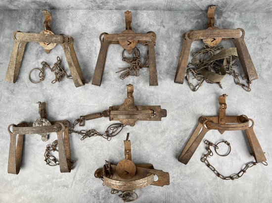 Collection of Montana Farm Used Traps