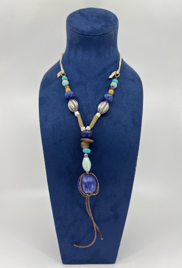 Bohemian Trade Bead Necklace