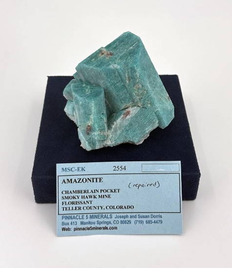 Stunning Amazonite Crystal Specimen Colorado