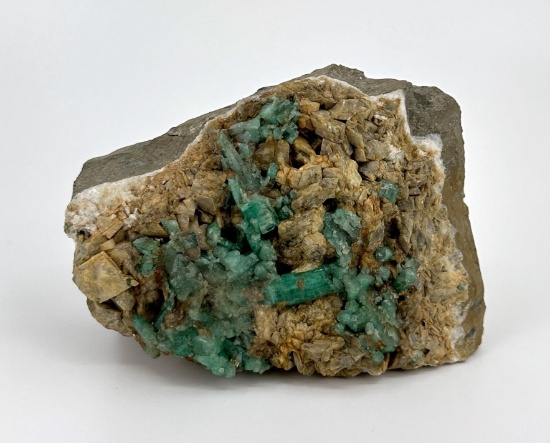 Incredible Columbian Emerald Mineral Specimen